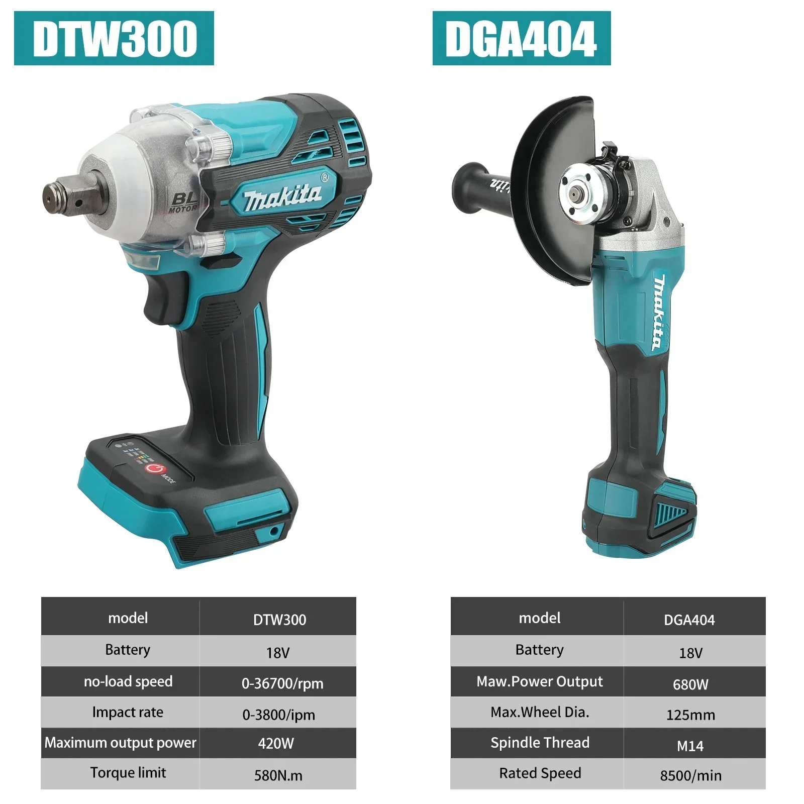 Makita 18V Dual Tool Set DTW30 - Makita Drill Dtw300 评论和价格