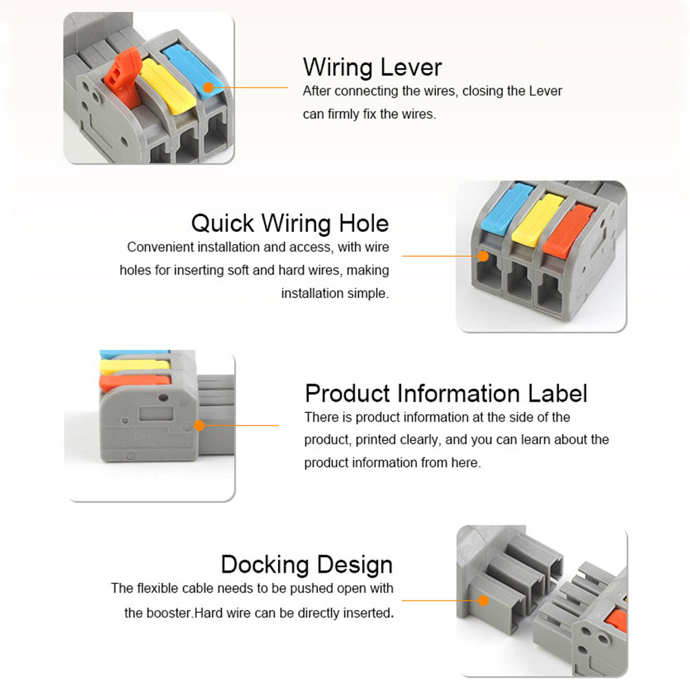 5Pcs DF-2604D Mini Docking Qui - Push Fit Connector 评论和价格