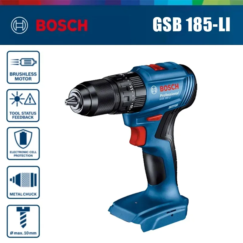Bosch GSB 185-LI 18V Brushless - Bosch Drill Gsb 18V 评论和价格