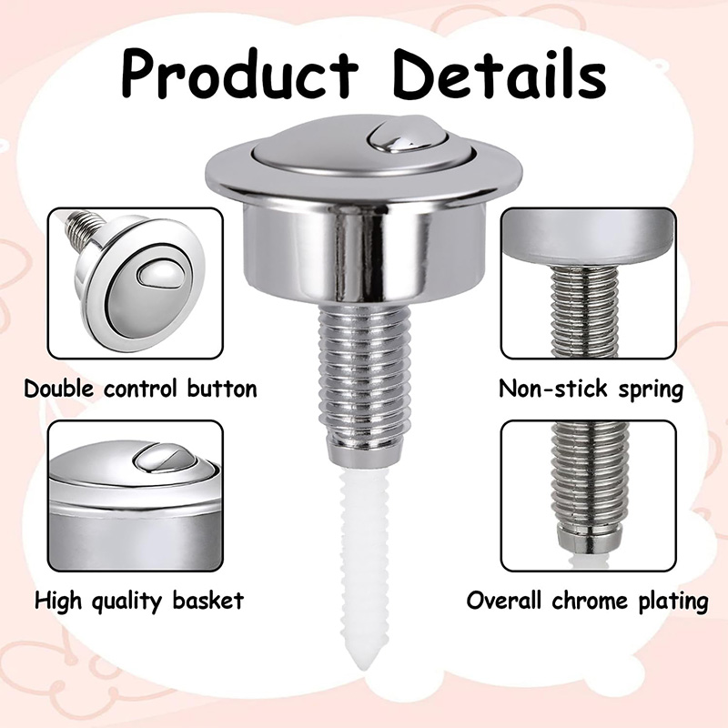 Dual Flush Toilet Button Flush - Toilet Fill Valve 评论和价格