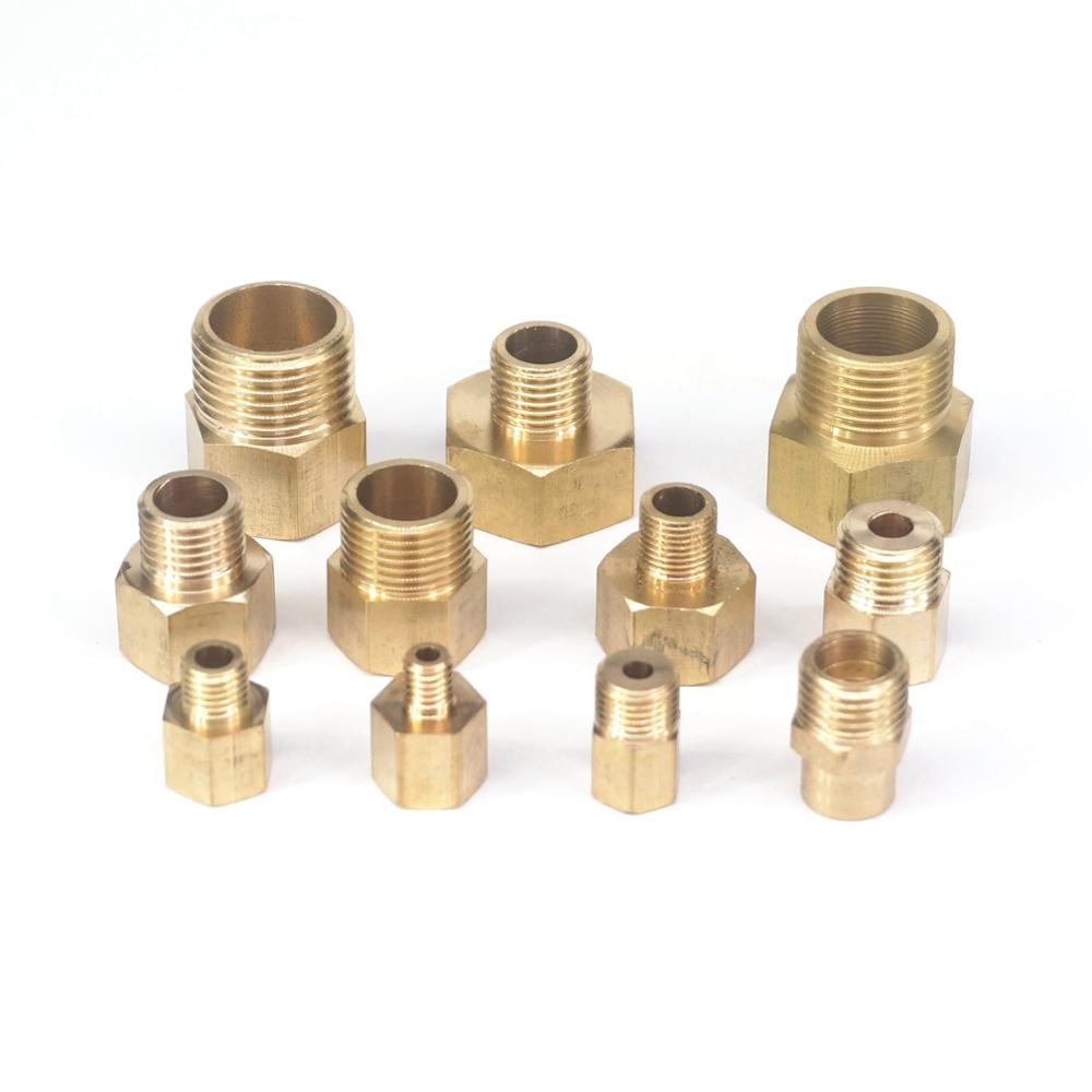 LOT 2 Reducing M10x1 Female -  - Compression Fitting Brass 评论和价格