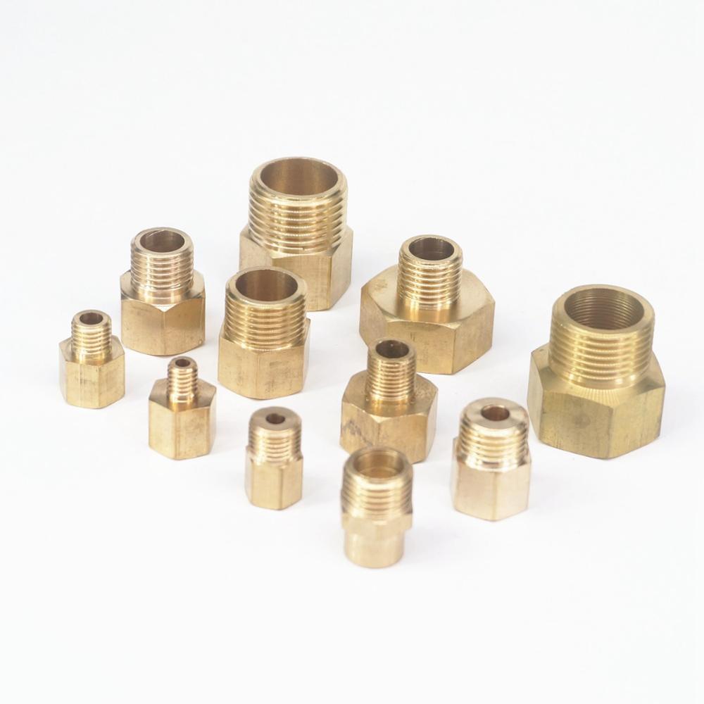 LOT 2 Reducing M10x1 Female -  - Compression Fitting Brass 评论和价格