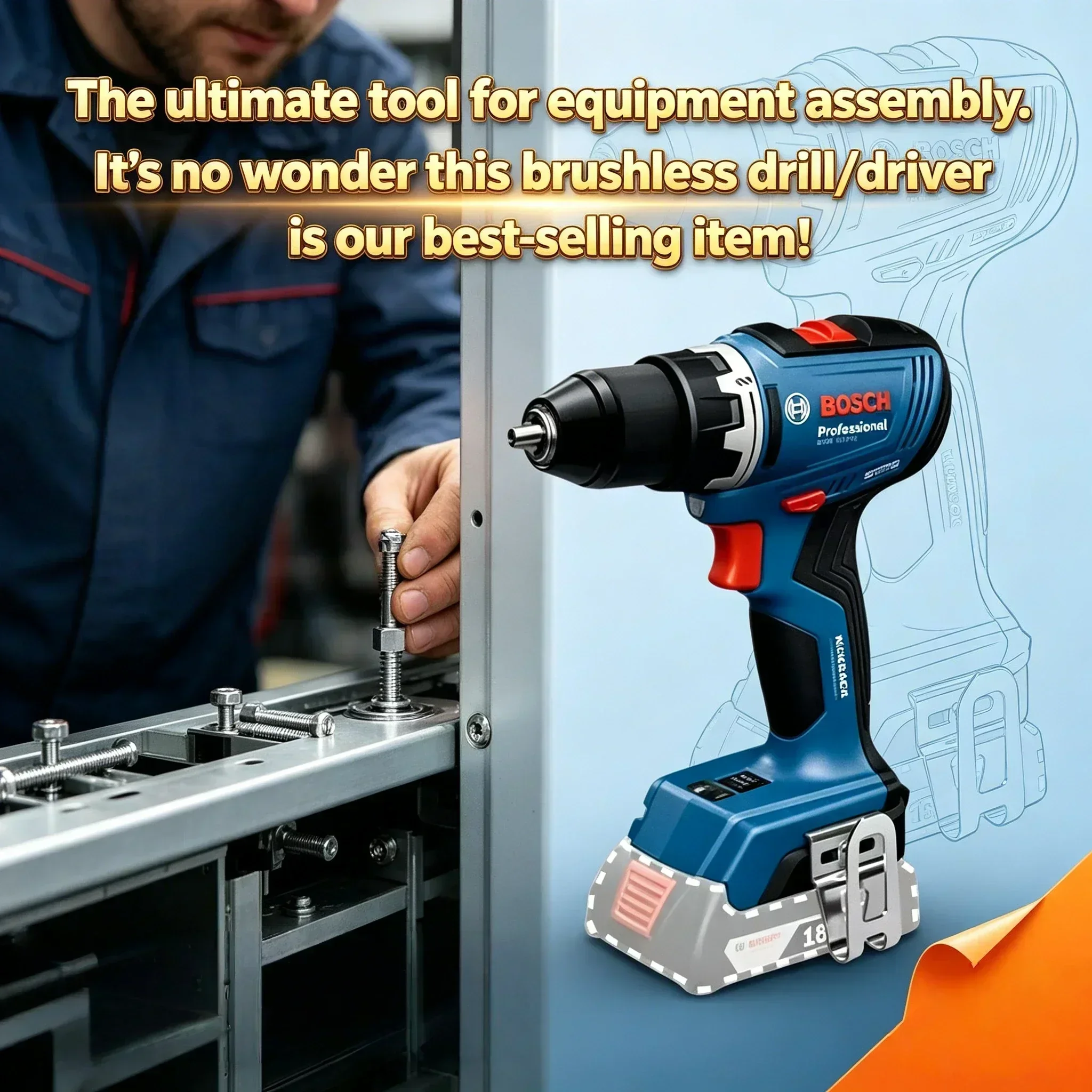 Professional BOSCH GSR 18V-65  - Bosch Drill Gsb 18V 评论和价格