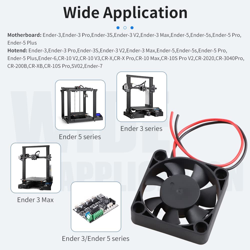2pcs Creality Original 4010 Fa - Creality Printer K1 评论和价格