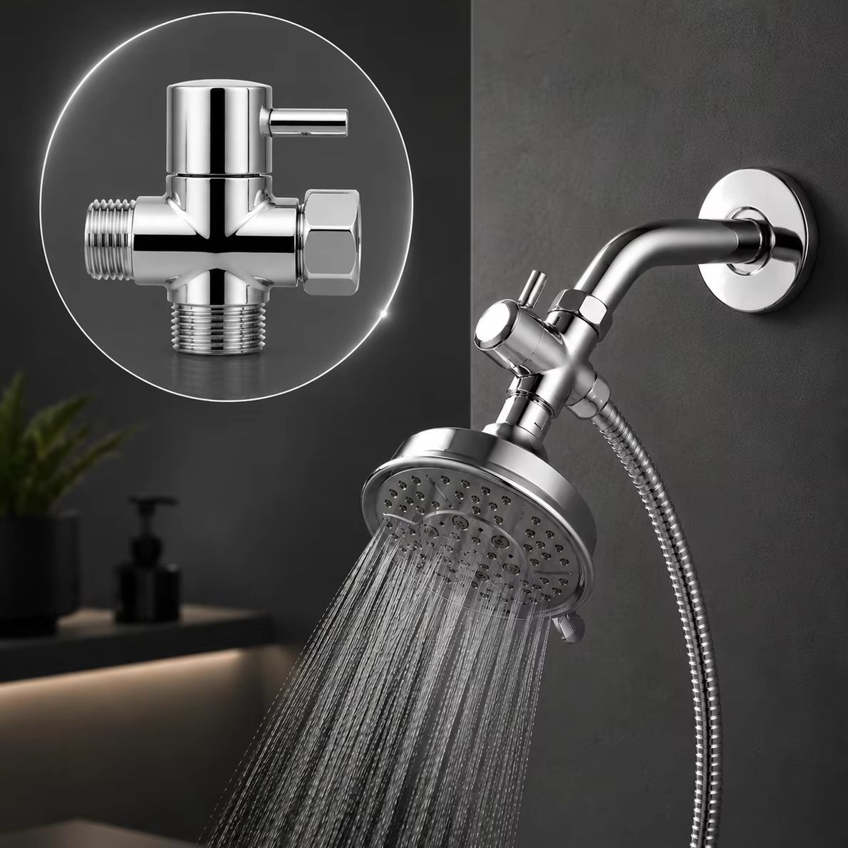 SANIVITAL 3-Way Shower Diverte - Shower Valve Cartridge 评论和价格