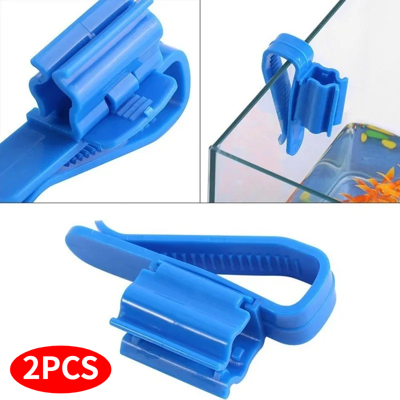 Aquarium Hose Clip 2PC, Adjust - Plastic Pipe Clip 评论和价格