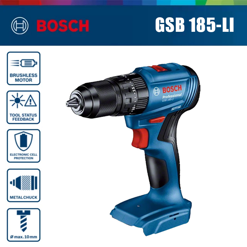 Bosch GSB 185-LI 18V Brushless - Bosch Drill Gsb 18V 评论和价格