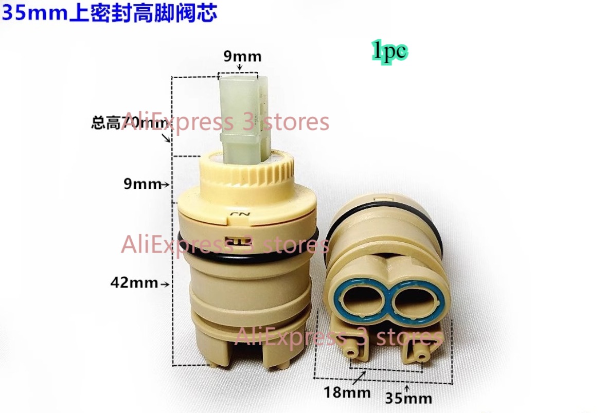 1pcs 28mm/35mm/40mm Water Mixe - Basin Mixer Cartridge 评论和价格