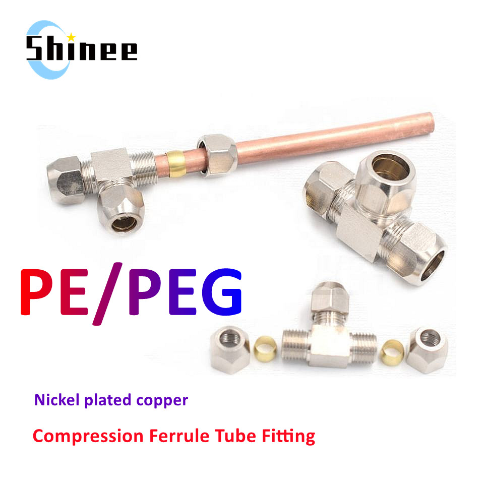 1PCS Pneumatic Fittings Brass  - Compression Fitting Brass 评论和价格