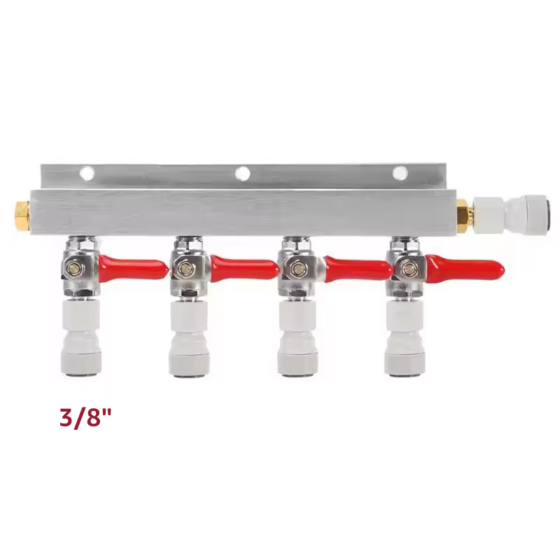 IMAICTUU 4 Way Gas Manifold Co - Push Fit Connector 评论和价格