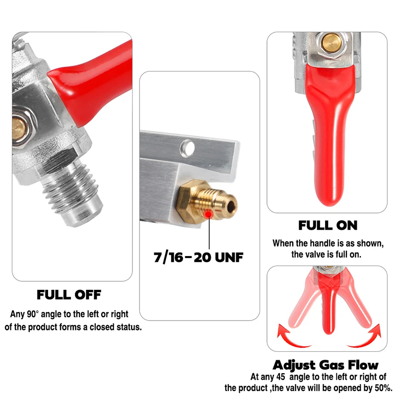 IMAICTUU 4 Way Gas Manifold Co - Push Fit Connector 评论和价格