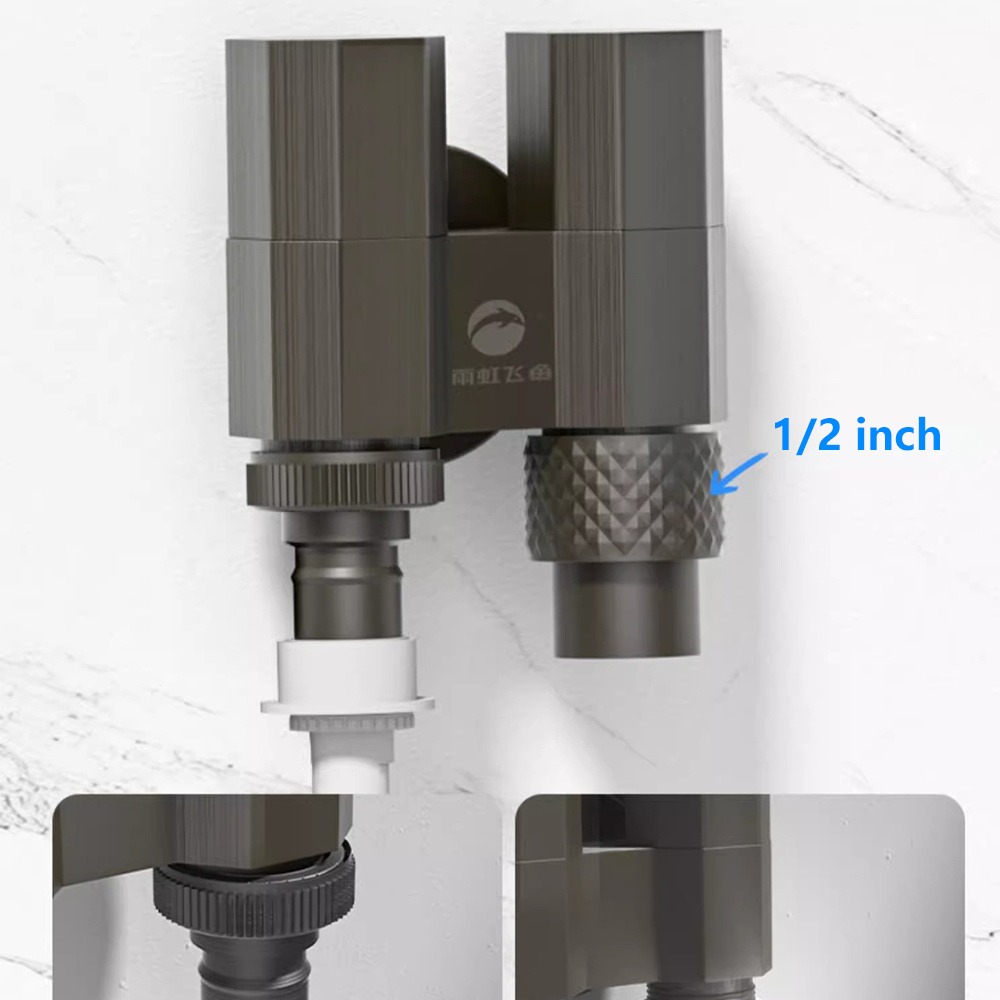 ORIENTAL YUHONG Brass Angle Va - Toilet Fill Valve 评论和价格