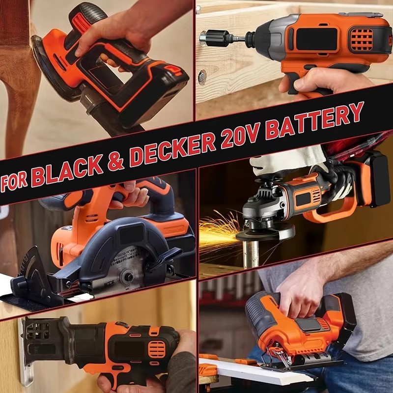 for Black & Decker 20V Battery - Black+Decker Tool Cordless 评论和价格