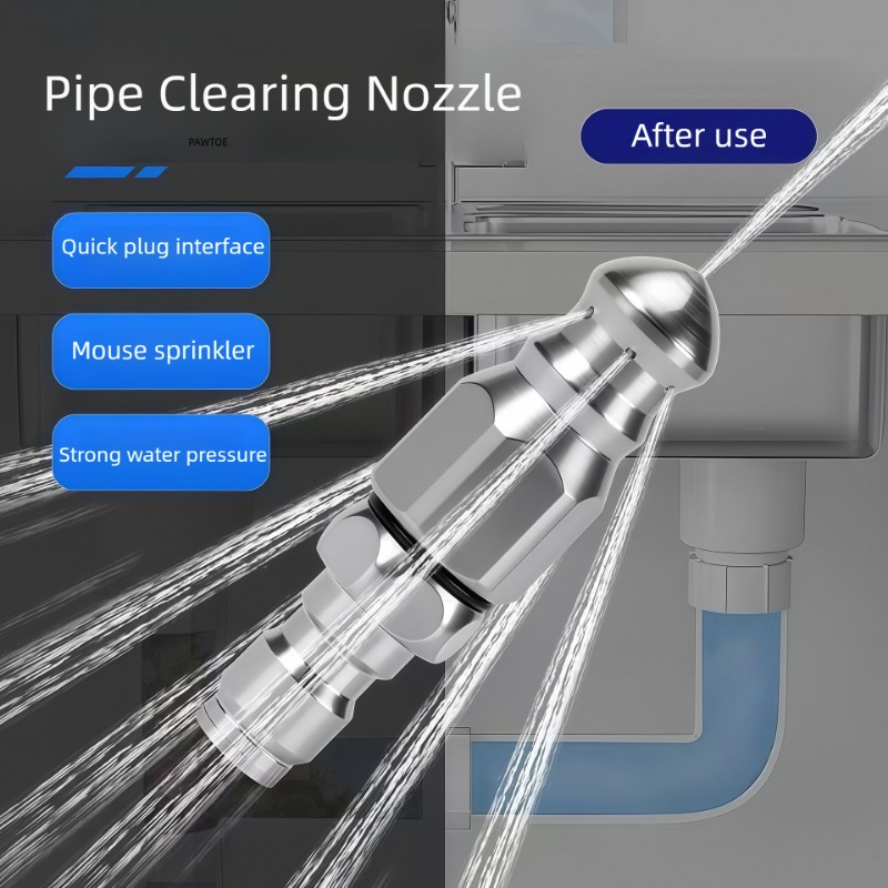 Water Jet High Pressure Spraye - Drain Pipe Clip 评论和价格