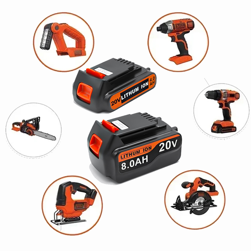18V 3.0Ah 8.0Ah BL2018 Replace - Black+Decker Tool Cordless 评论和价格