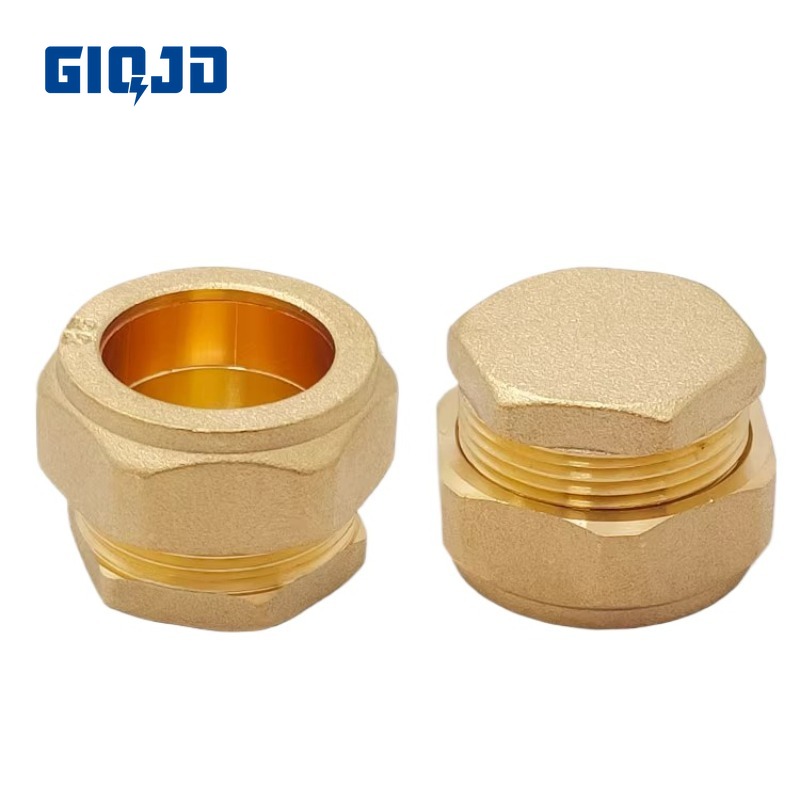 Brass Card sleeve plug 15 16 2 - Compression Fitting Brass 评论和价格
