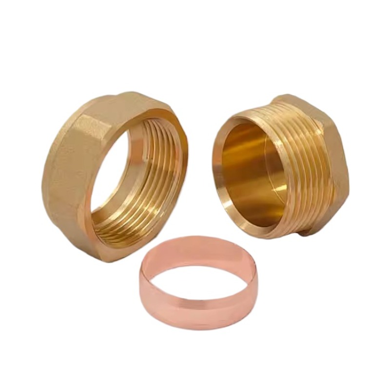 Brass Card sleeve plug 15 16 2 - Compression Fitting Brass 评论和价格