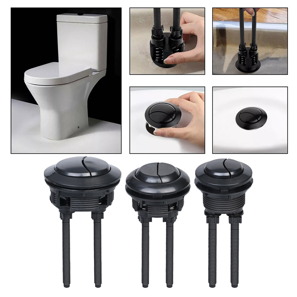 Black Toilet Flush Button 38mm - Toilet Fill Valve 评论和价格