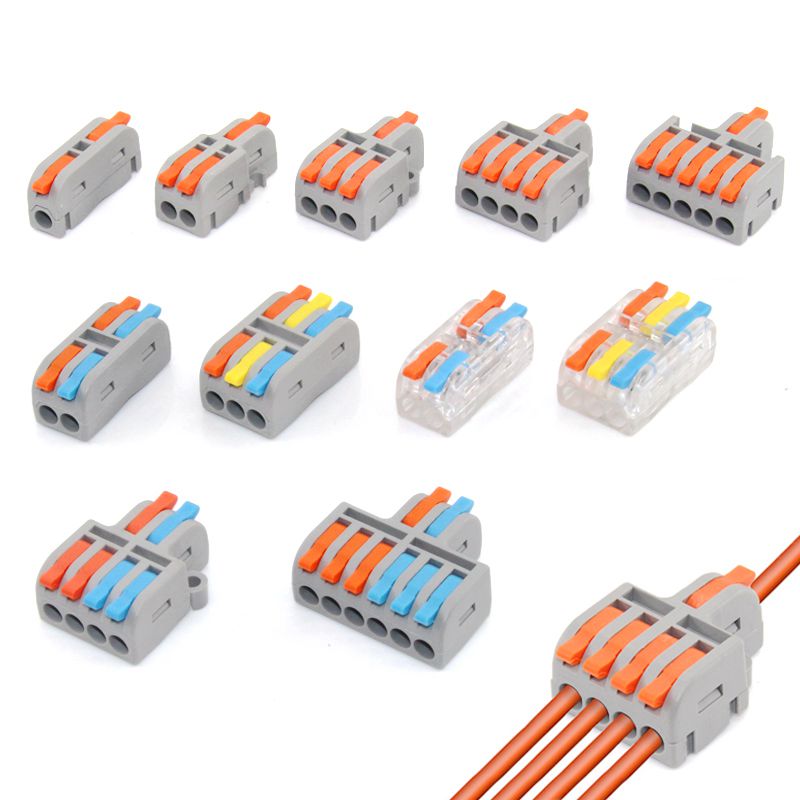 1/5/10 PCS Mini Fast Wiring Ca - Push Fit Connector 评论和价格