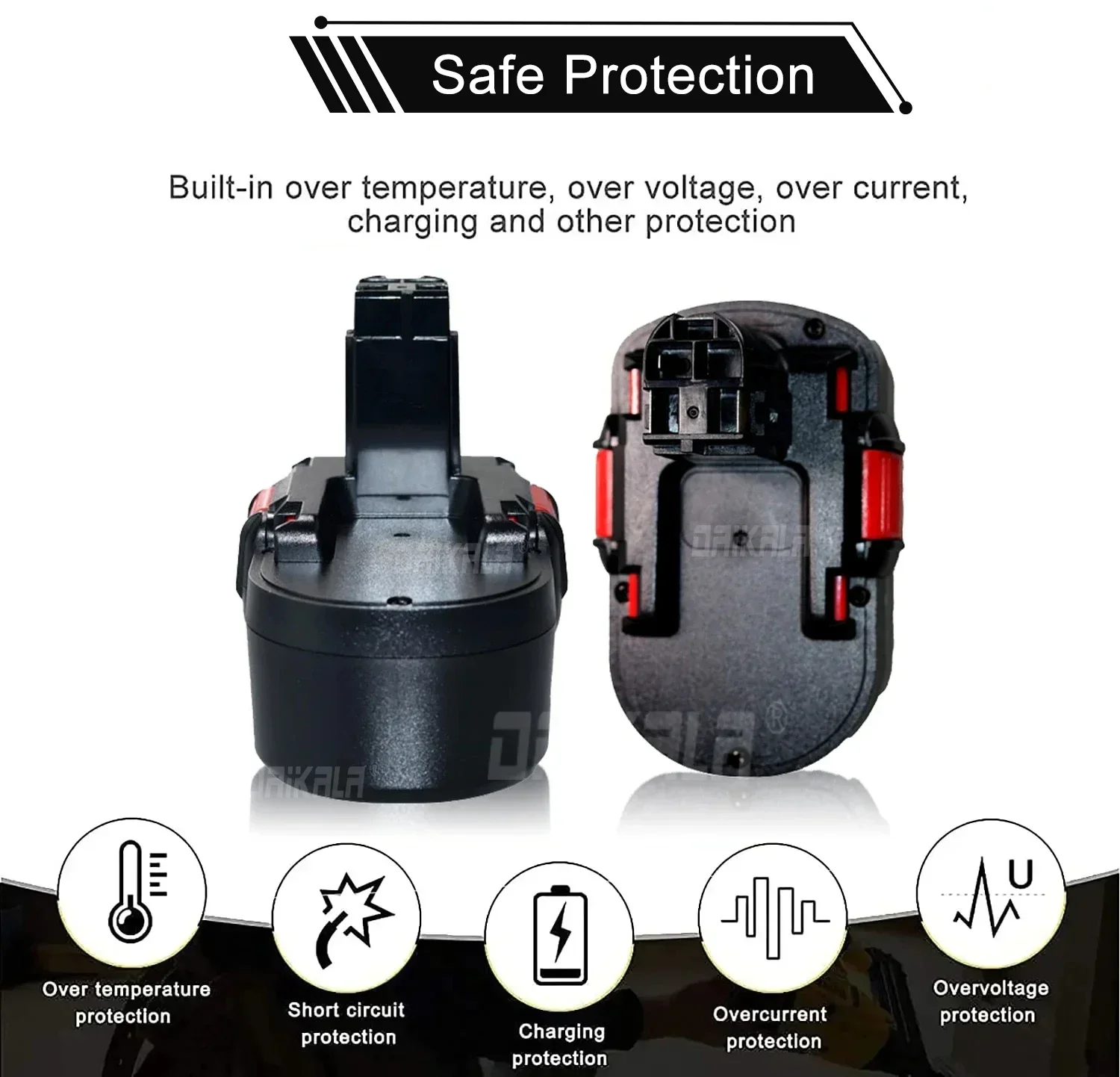 Original for Bosch 18V 6.8Ah B - Bosch Drill Gsb 18V 评论和价格