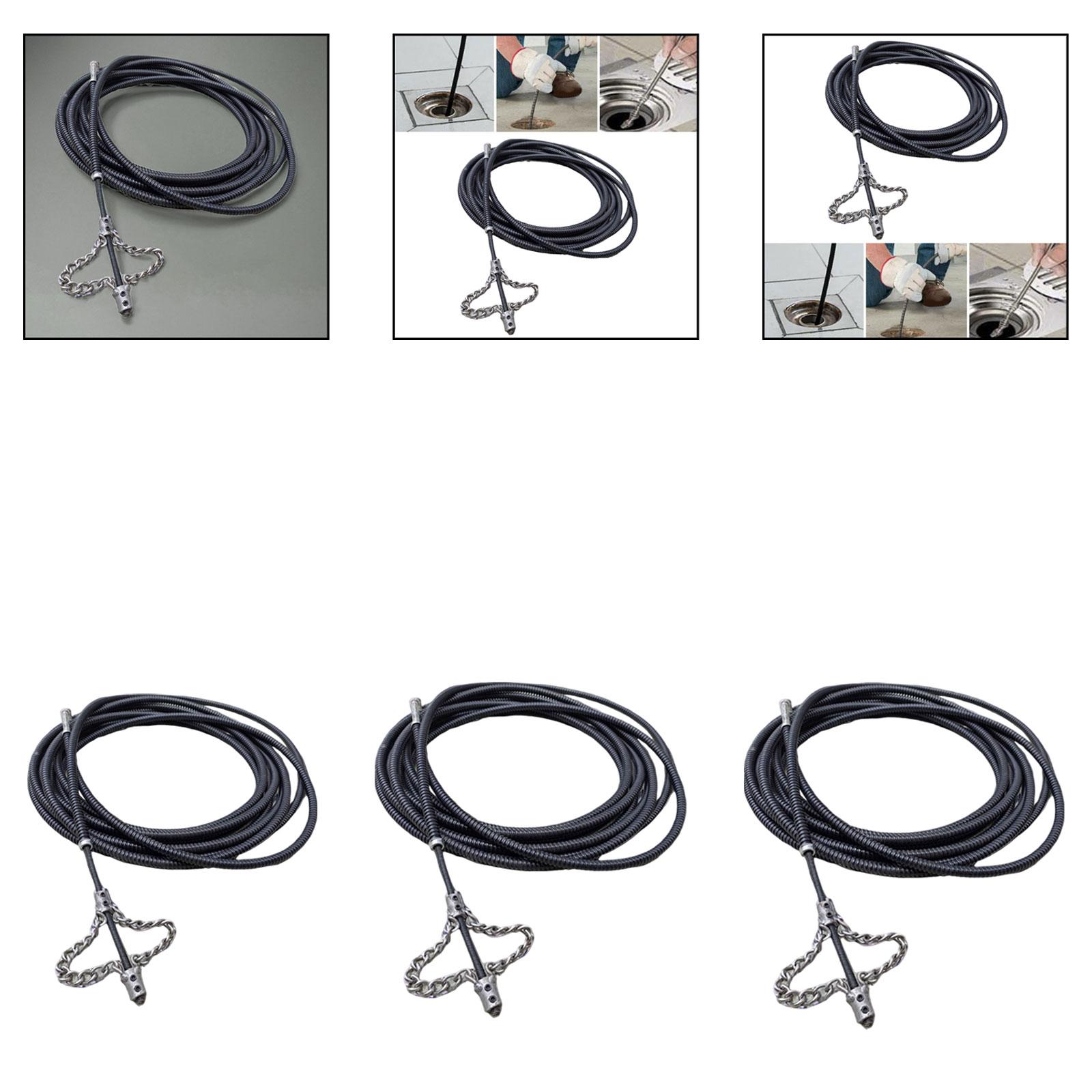 Plumbing Snake Metal Drain Cle - Drain Snake Flexible 评论和价格