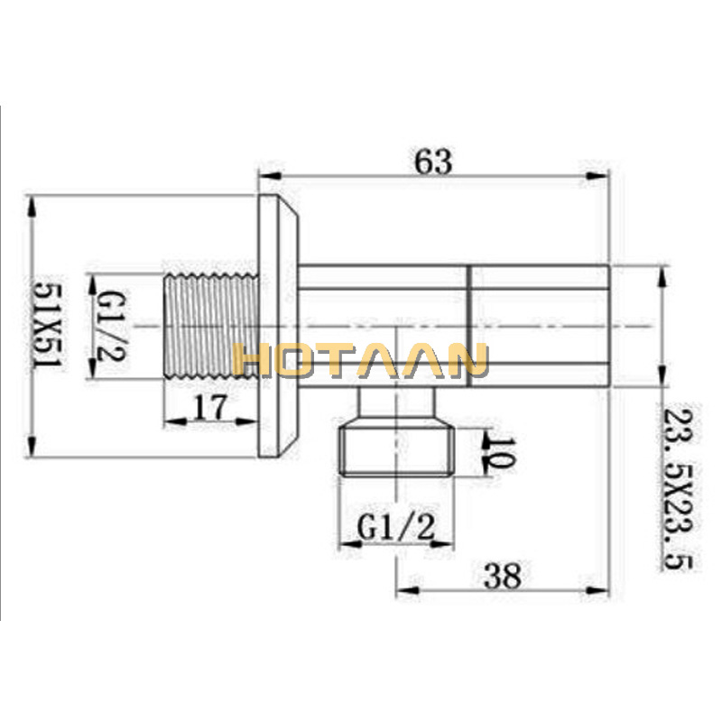 .,Bathroom copper mixing trian - Toilet Fill Valve 评论和价格