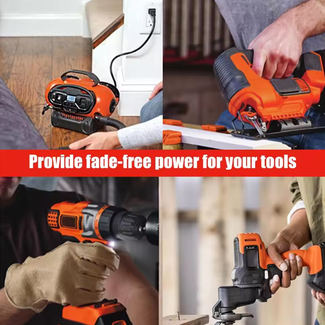 for Black & Decker 20V Battery - Black+Decker Tool Cordless 评论和价格