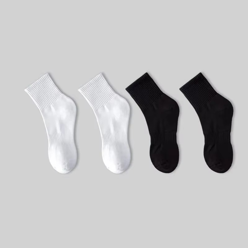 5 Pairs of Men's White Short T - Pipe Bending Spring 评论和价格