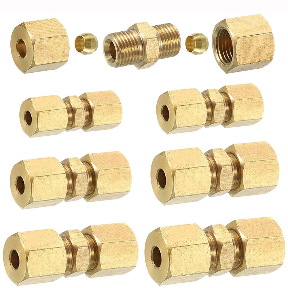 Brass Brass Compression Fittin - Compression Fitting Brass 评论和价格